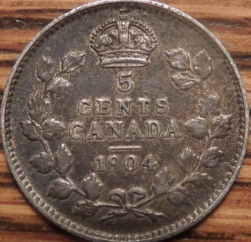1904-And-1905-5-Cents-For-Grading